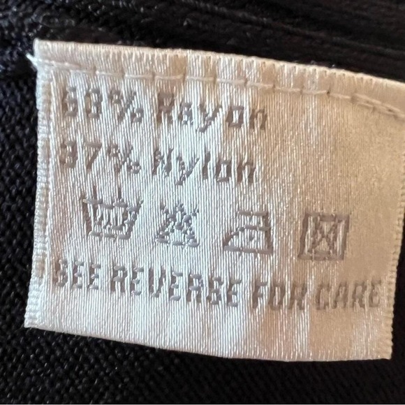 Vintage Belldini Black Cutout Ring Detail Top Long Sleeve Y2K Hong Kong Sz S - Picture 5 of 9